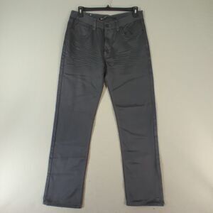 Kaalu Euro Jeans men's 34 x 32 regular fit straight Dark grey pants